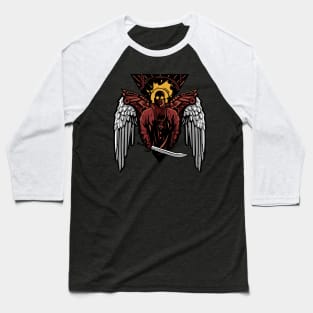 Apocaliptic Angel Baseball T-Shirt